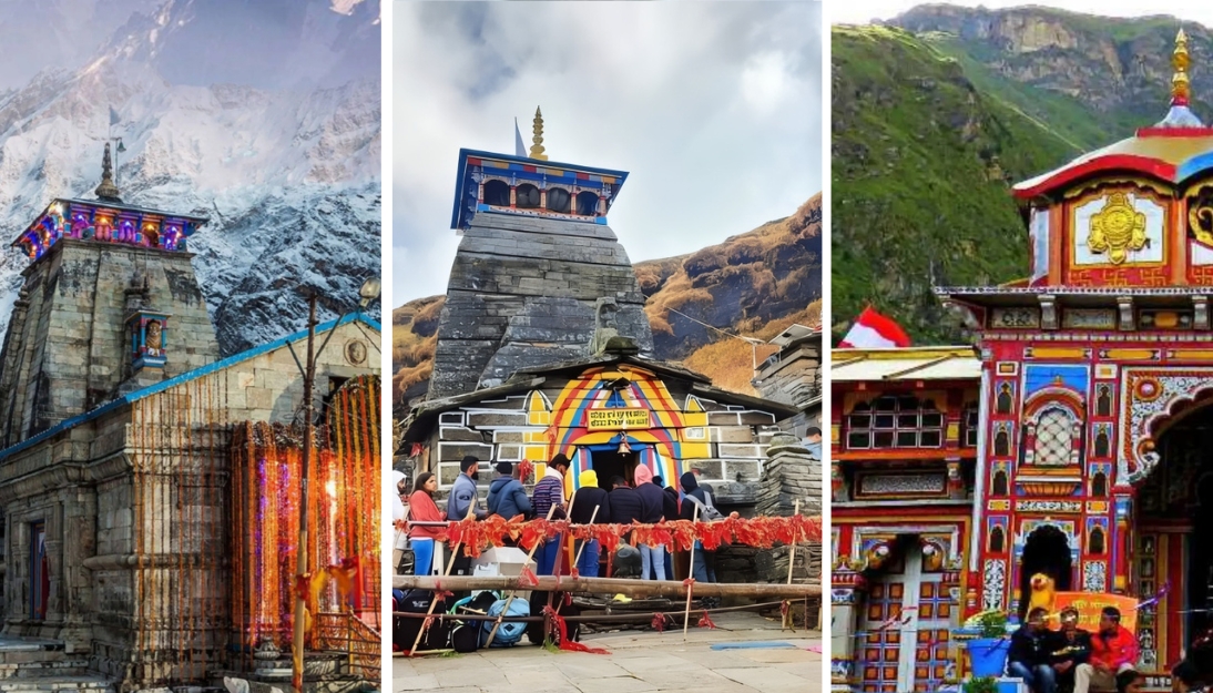 Do Dham Yatra Kedarnath & Badrinath with Tungnath & Chandrashila Trek 5 Nights 6 Days Ex Haridwar