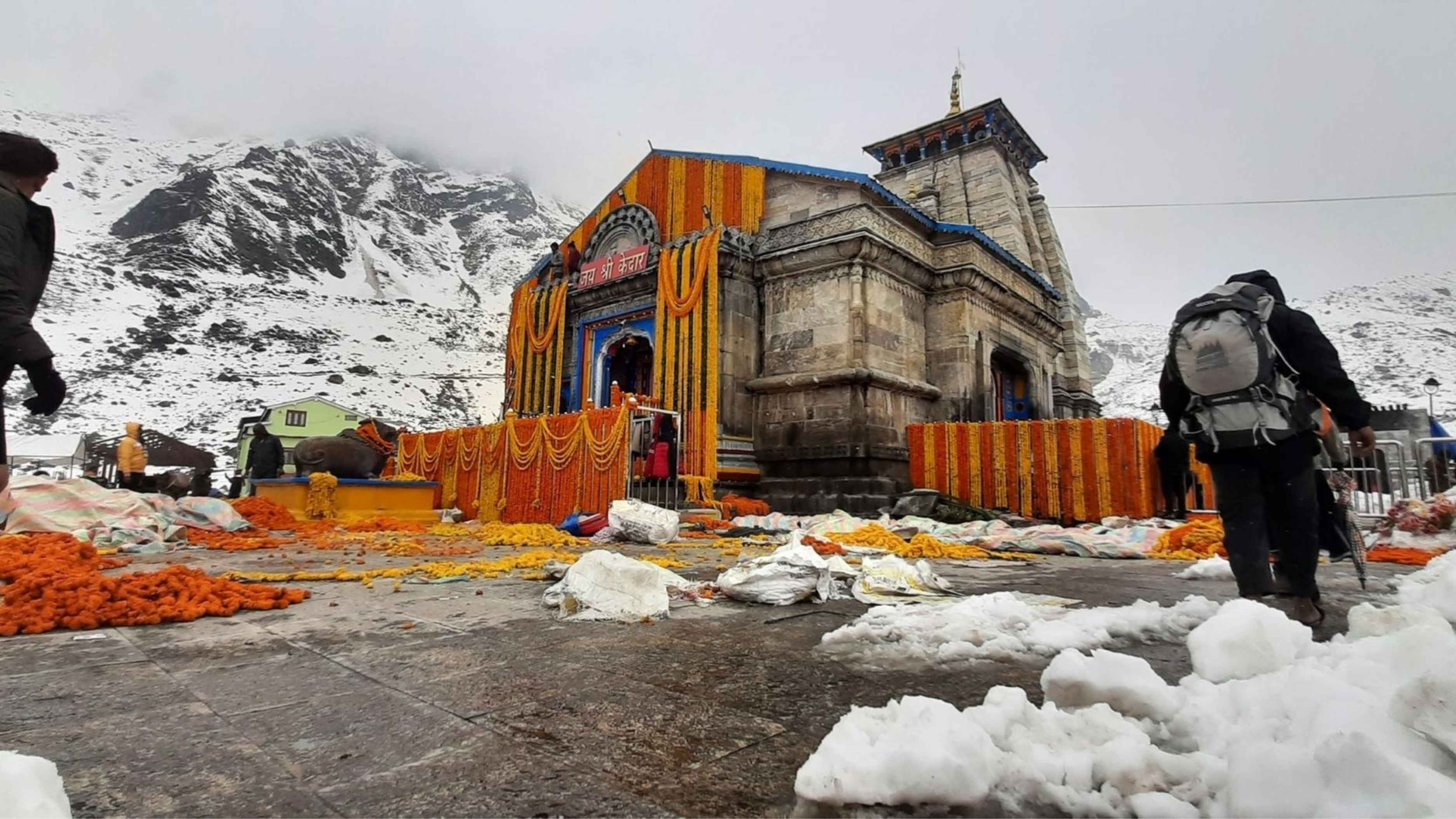 Kedarnath-Sacred Shiva Shrine at High Altitude